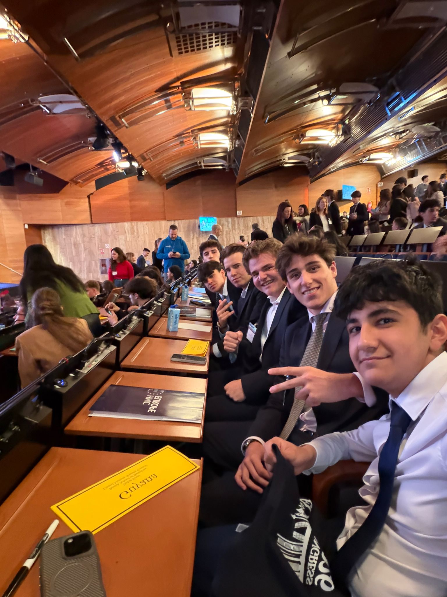 Yashar Souri at Harvard Model Congress Europe HMCE 2026 in Madrid Spain